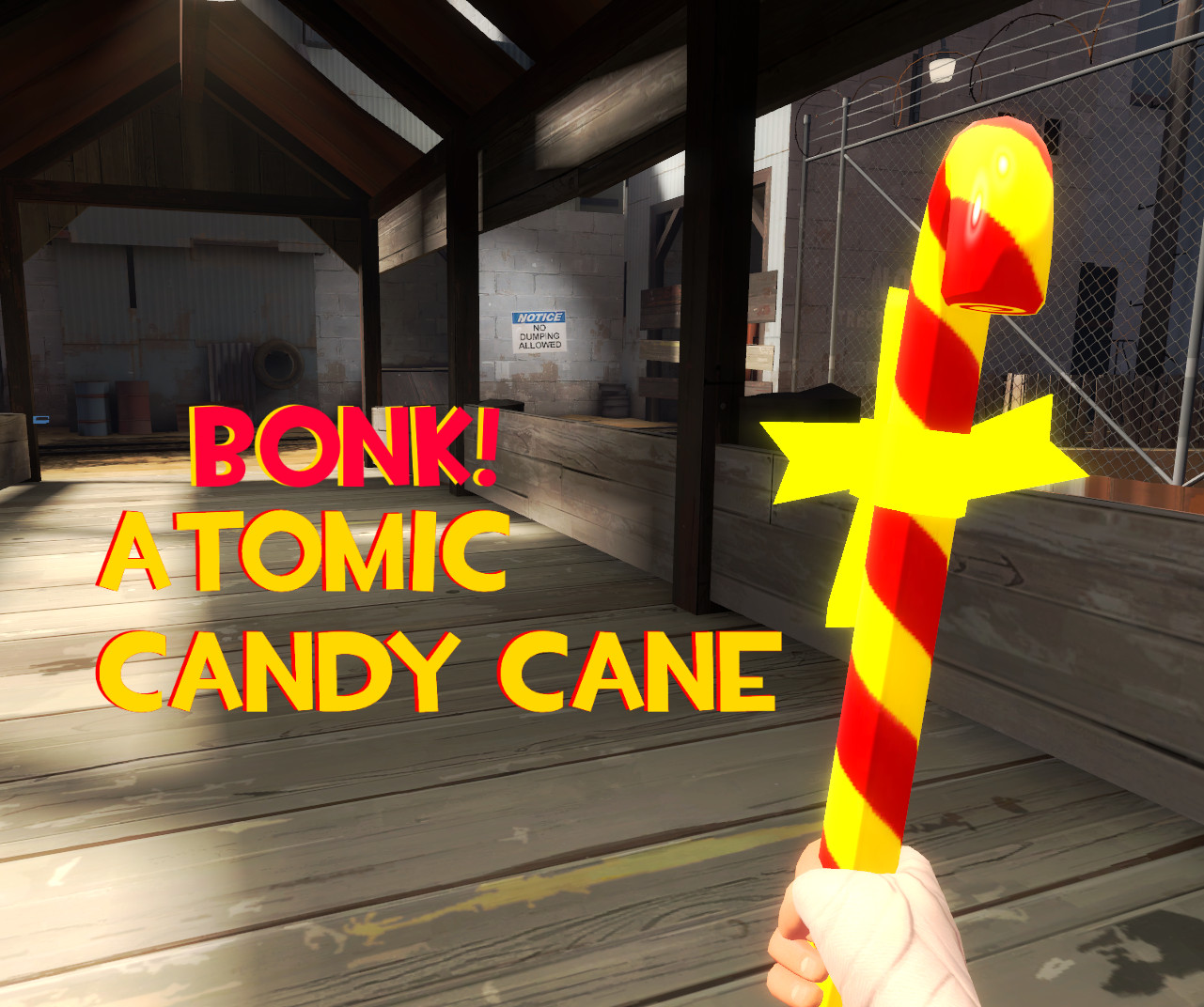Bonk! Atomic Candy Cane!
