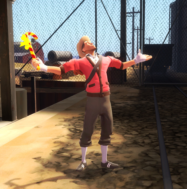 Bonk! Atomic Candy Cane! [Team Fortress 2] [Mods]