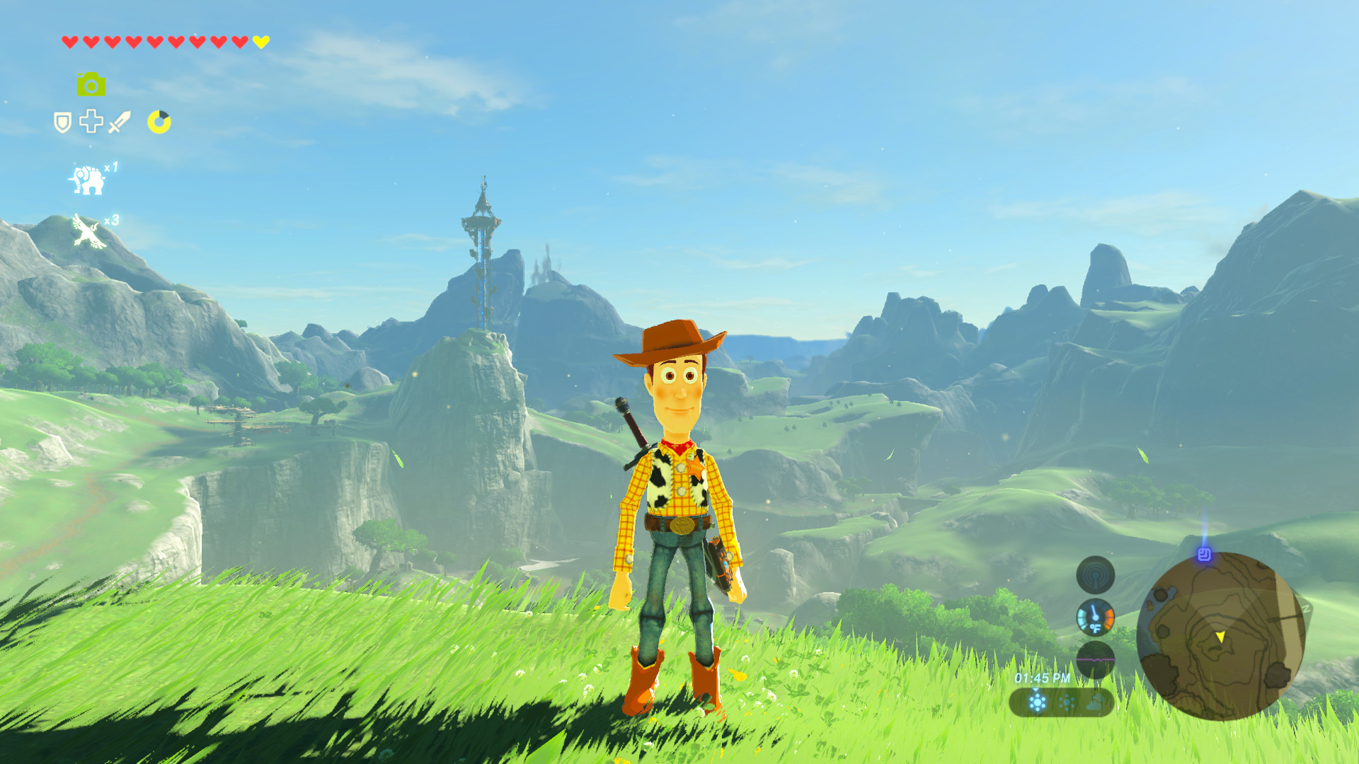 Woody The Legend Of Zelda Breath Of The Wild Wiiu Mods
