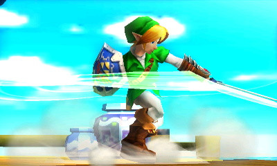 OOT 3D link [Super Smash Bros. (3DS)] [Mods]