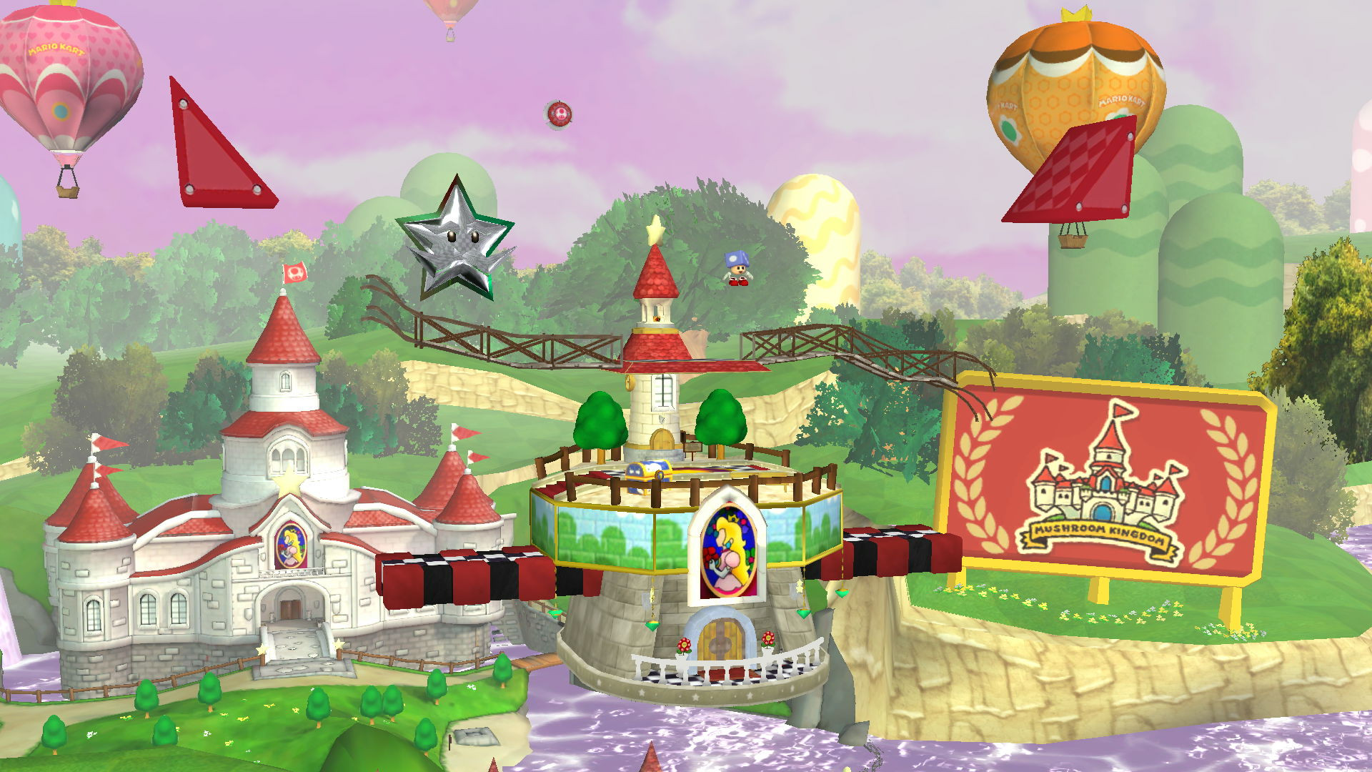 Peach's Castle 64 HD [Super Smash Bros. (Wii U)] [Mods]