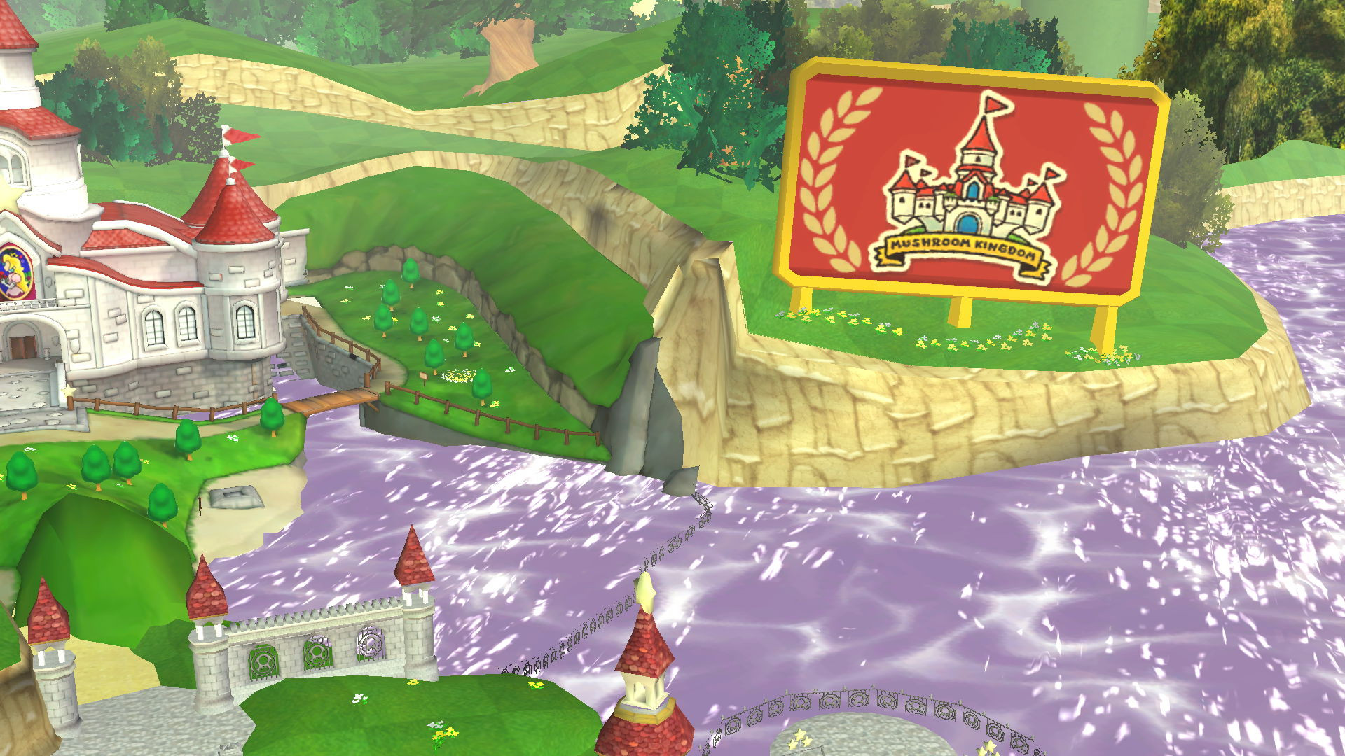 Peach's Castle 64 HD [Super Smash Bros. (Wii U)] [Mods]