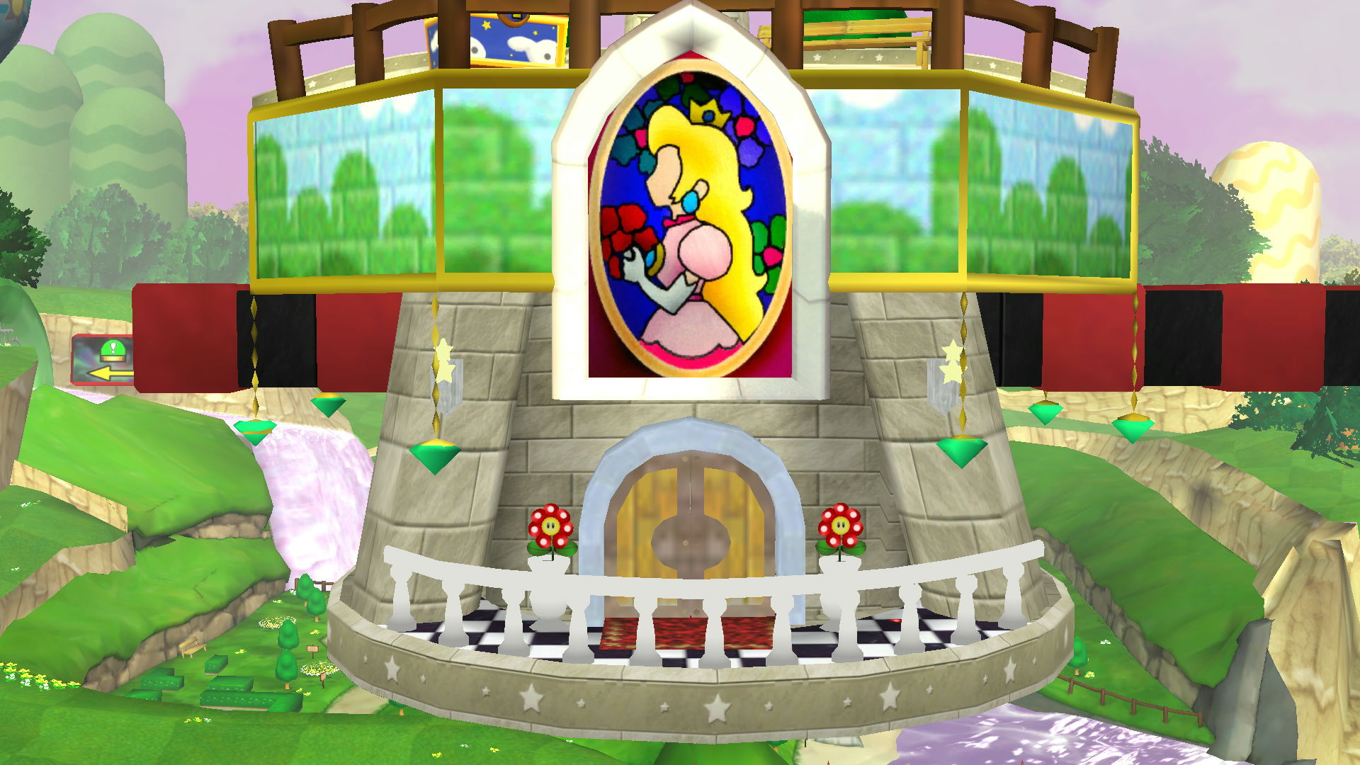 Peach's Castle 64 HD [Super Smash Bros. (Wii U)] [Mods]