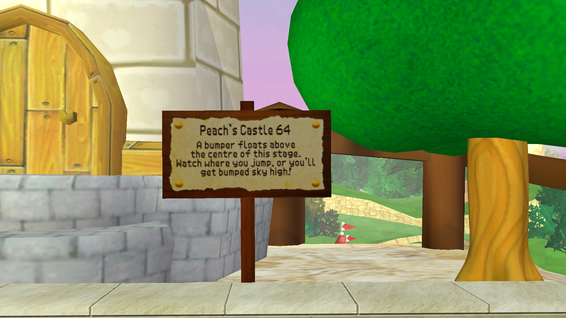 Super Mario 64's best world is actually Peach's Castle