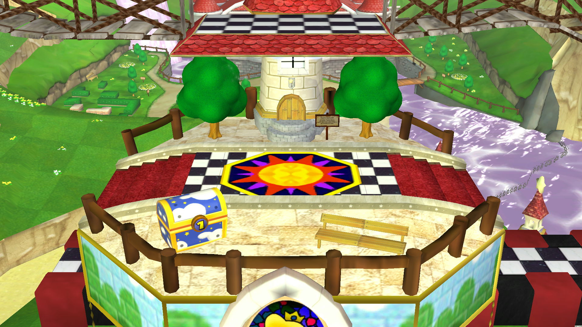 Peach's Castle 64 HD [Super Smash Bros. (Wii U)] [Mods]