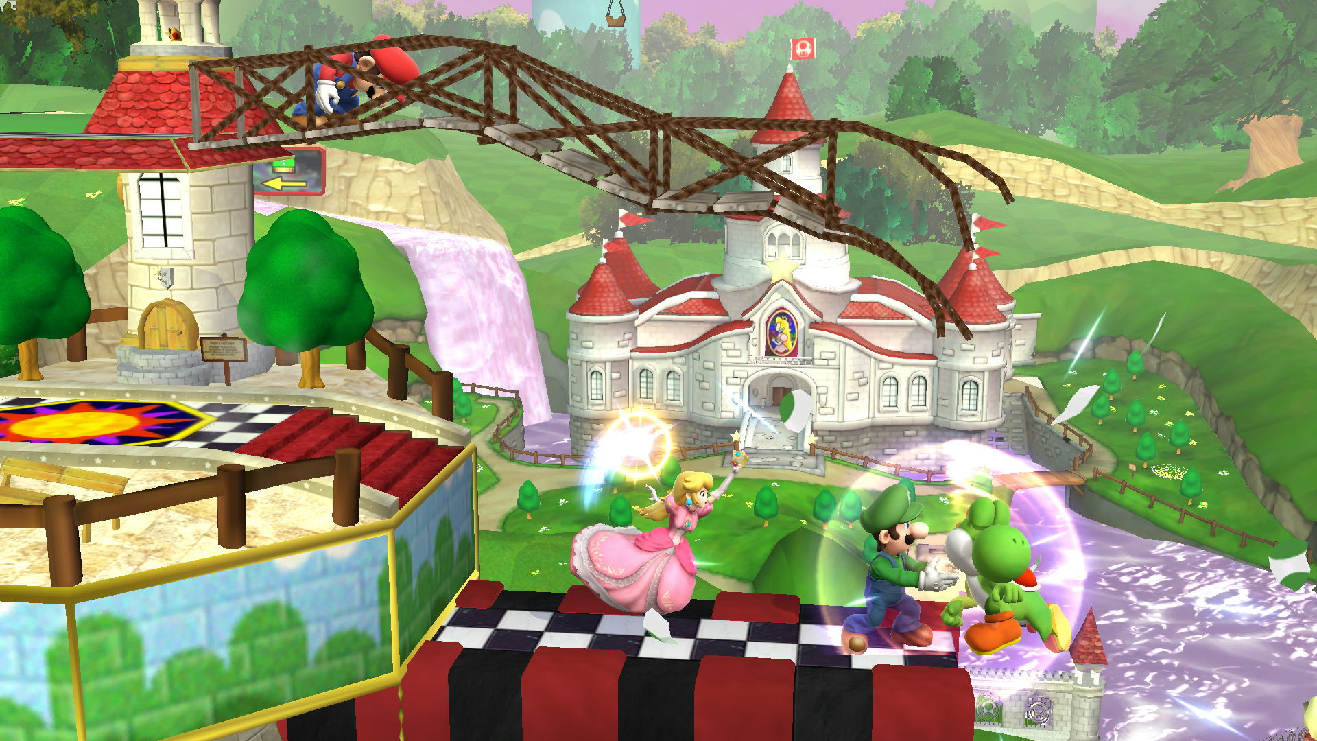 Peach's Castle 64 HD [Super Smash Bros. (Wii U)] [Mods]