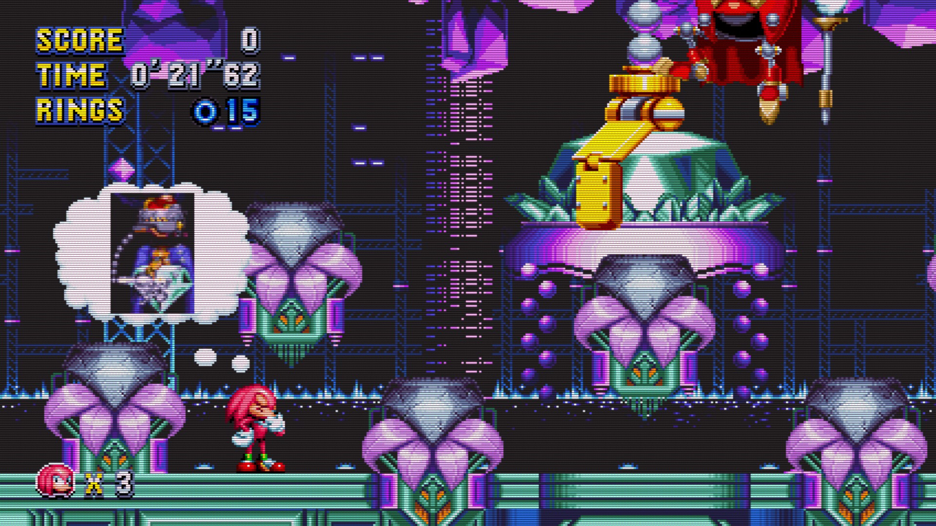 Sonic Mania hidden Palace Boss