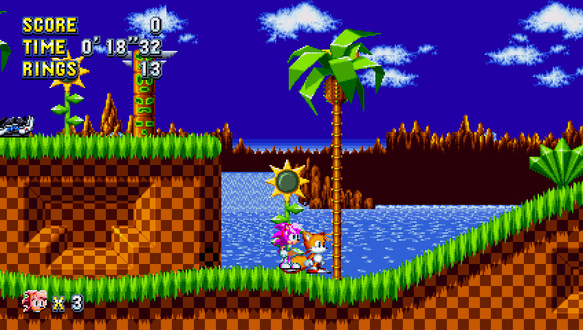 Rosy The Rascal AKA Classic Amy Mod for Sonic Mania | SM Mods