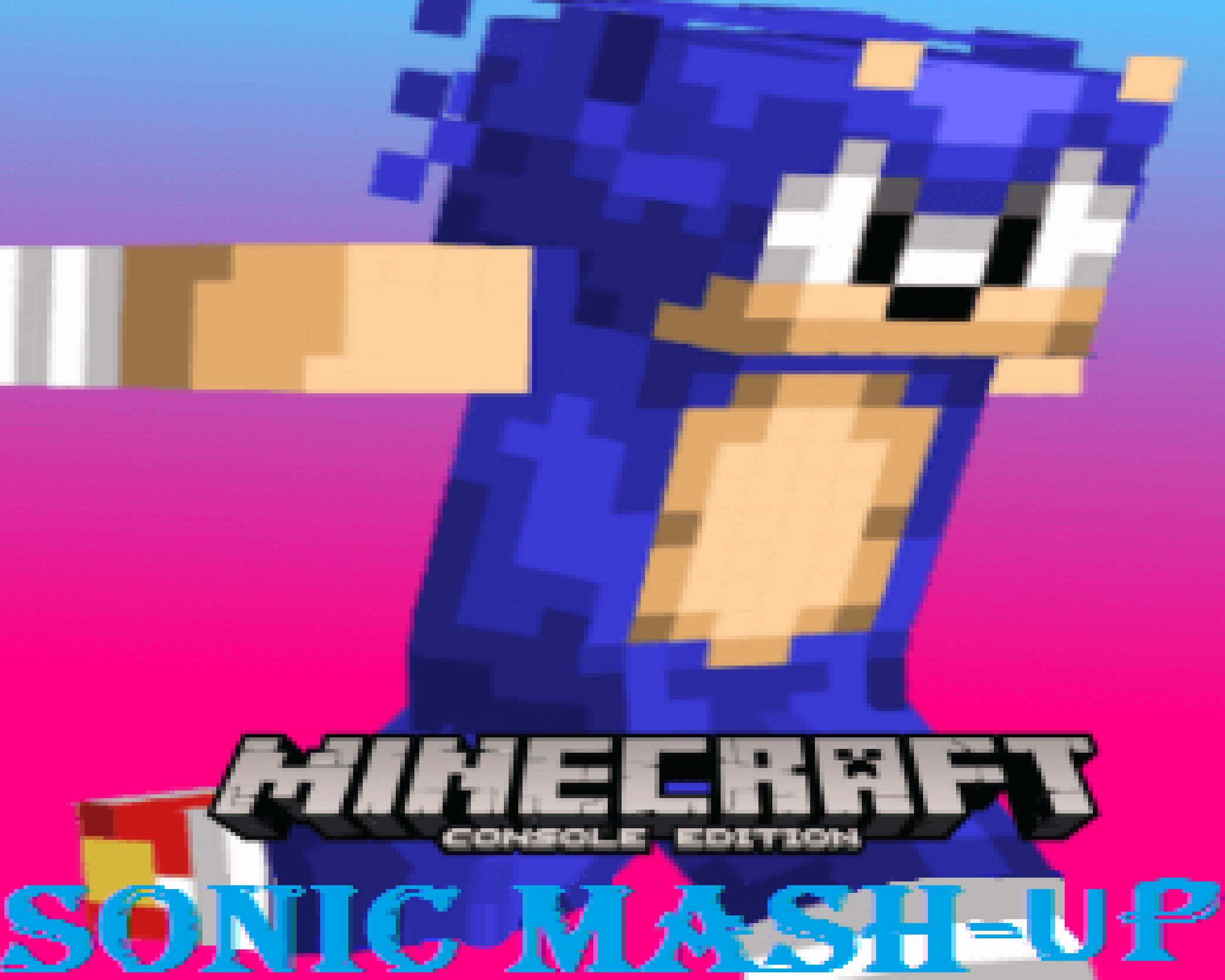 Sonic the Hedgehog Minecraft Skin