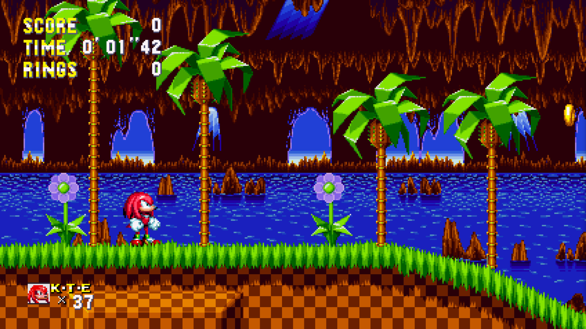 Novos sprites (Green Hill) - Sonic Genesis