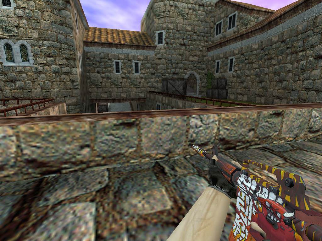 M4A4 | Hellfire Mod for Counter-Strike 1.6 | CS1.6 Mods