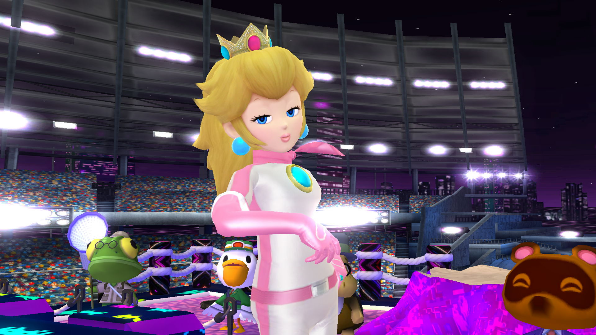 Mario Sports Mix Peach (thicc) [Super Smash Bros. (Wii U)] [Mods]