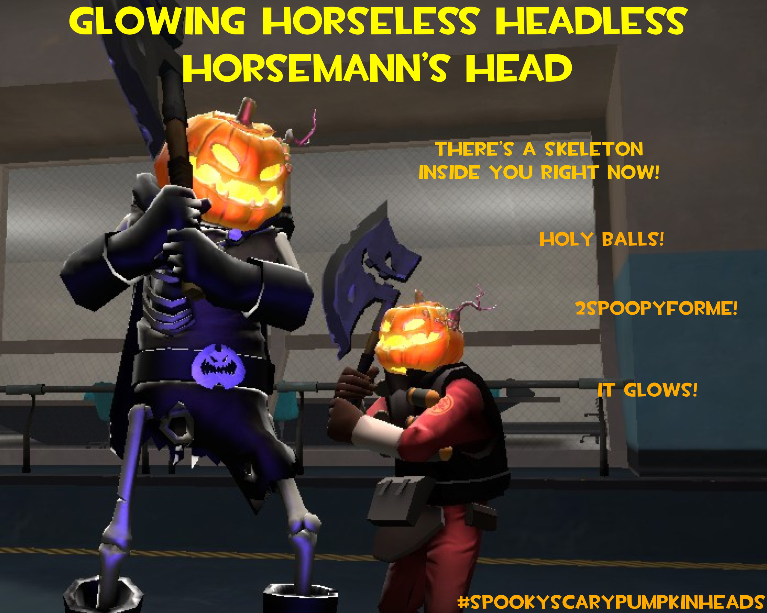 Headless horseless horsemann