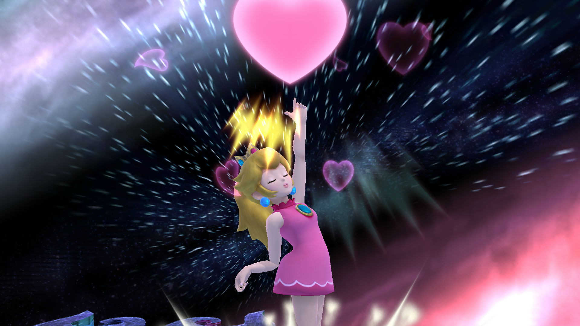 Tennis Peach Mod for Super Smash Bros. (Wii U) | SSB4U Mods, حجم الصورة 1920x1080