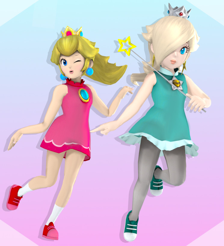 Tennis Peach Mod for Super Smash Bros. (Wii U) | SSB4U Mods, حجم الصورة 745x818