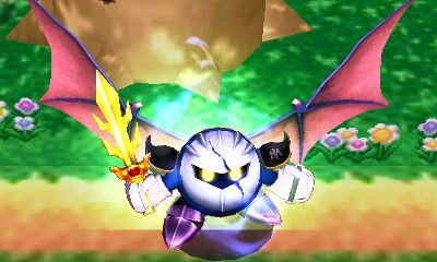 Battle Damage Meta Knight V2.1 [Super Smash Bros. (3DS)] [Mods]