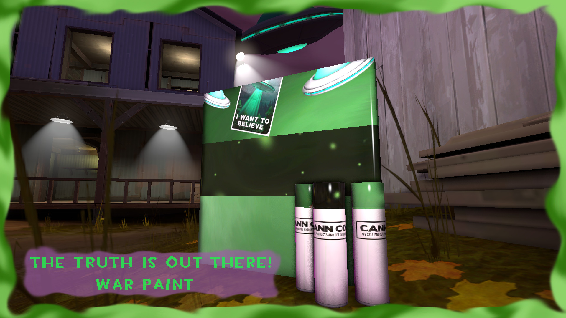 The Truth is Out There War Paint