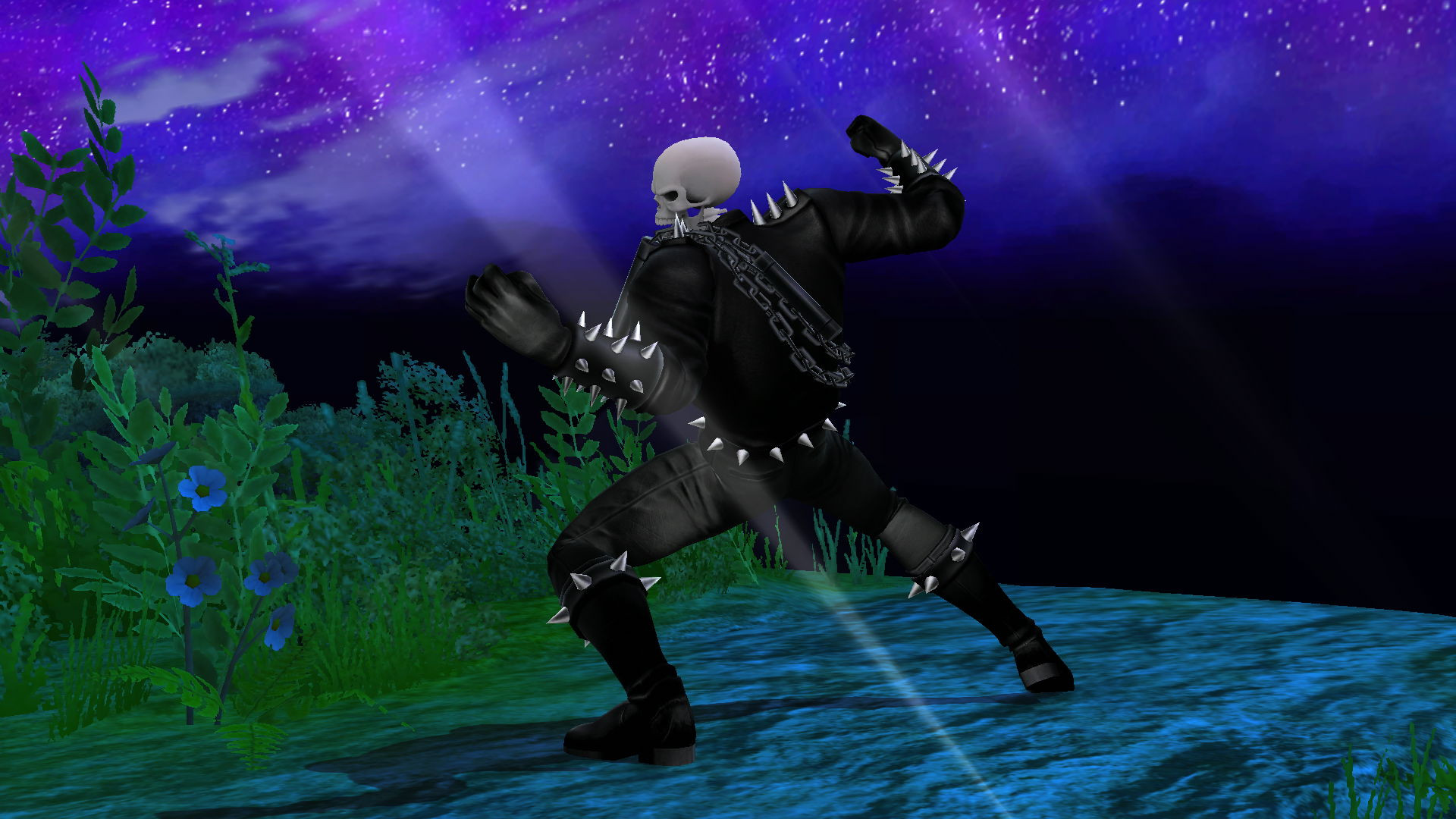 Ghost Rider Ui Ghost Rider (UMvC3 skin) Mod for Super Smash Bros. (Wii U) | SSB4U Mods