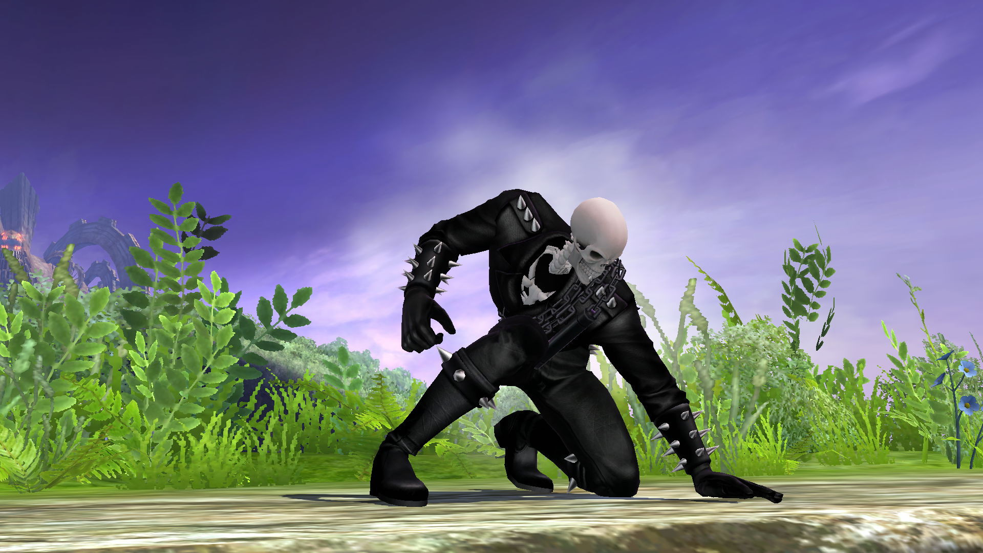 Ghost Rider Ui Ghost Rider (UMvC3 skin) Mod for Super Smash Bros. (Wii U) | SSB4U Mods