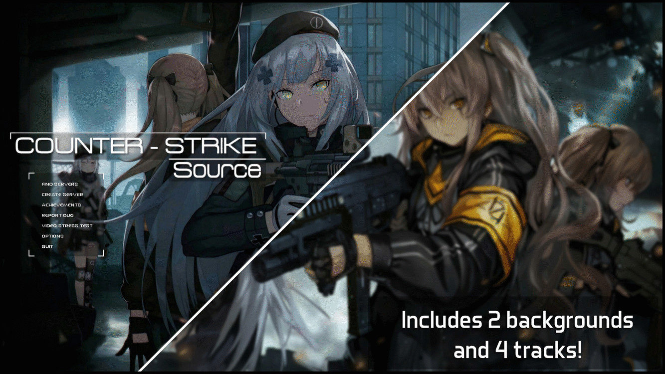 Girl's Frontline [Counter-Strike: Source] [Mods]