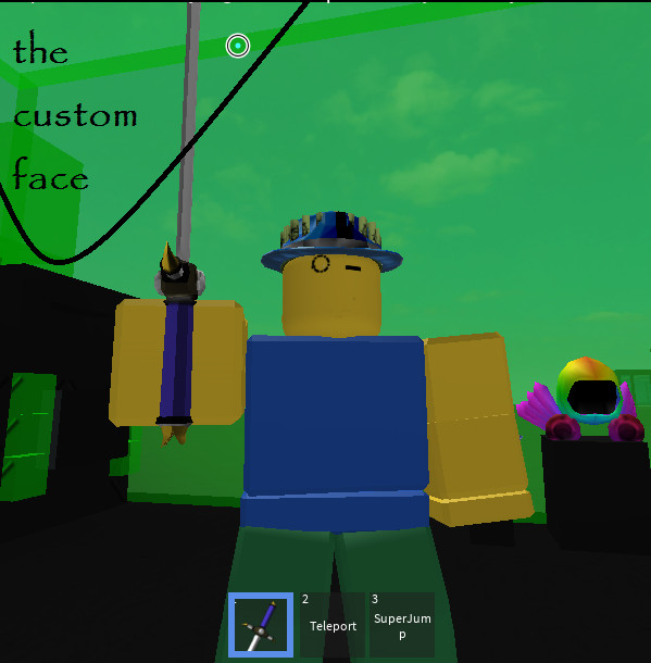 Upsidedown classic Roblox faces [Roblox] [Mods]