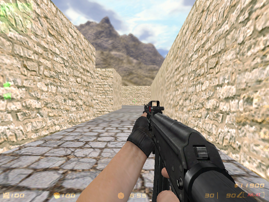 Contract Wars AK-74 [Counter-Strike 1.6] [Mods]