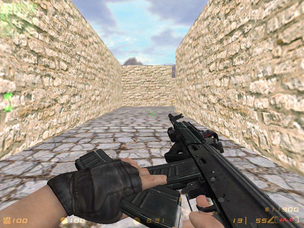 Contract Wars AK-74 [Counter-Strike 1.6] [Mods]