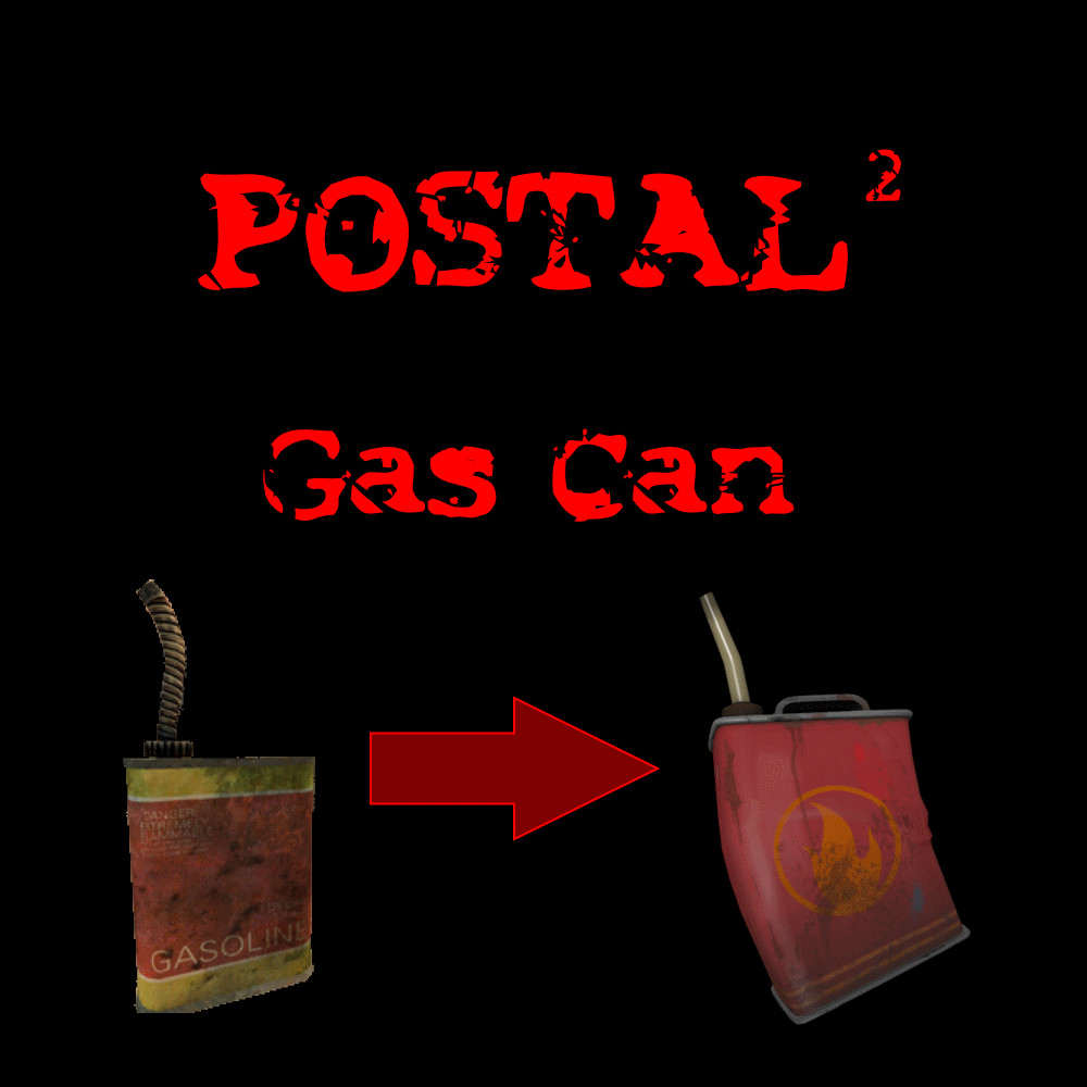 POSTAL 2 Styled Gas Can
