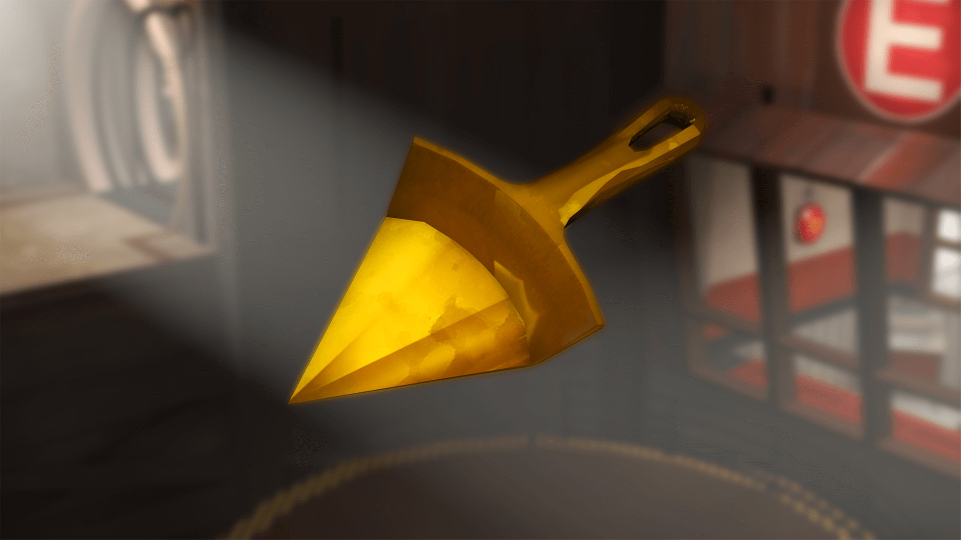 Sharpened Frying Pan for Spycicle