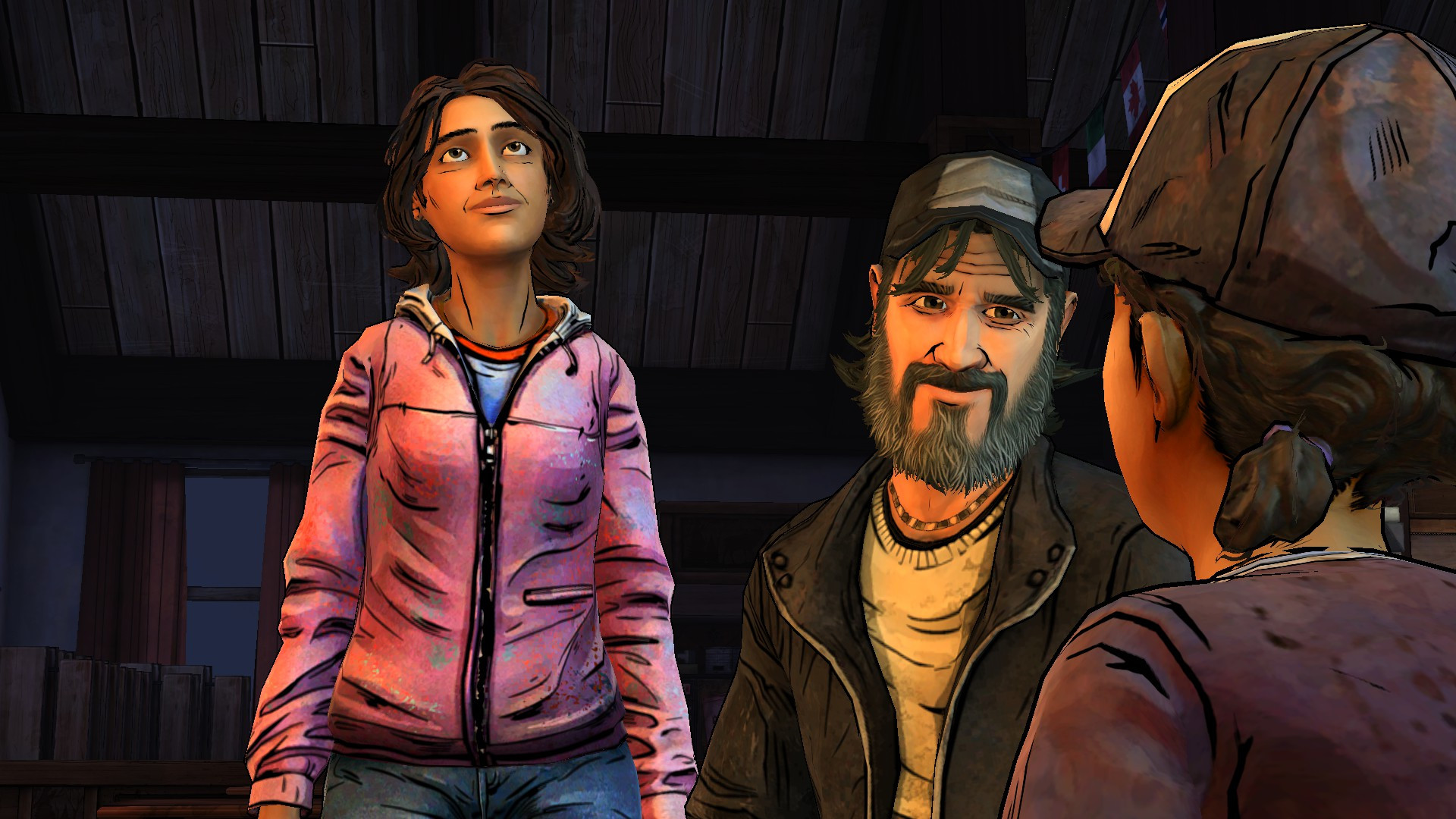 Pink Sweatshirt Sarita [The Walking Dead: Season 2] [Mods]