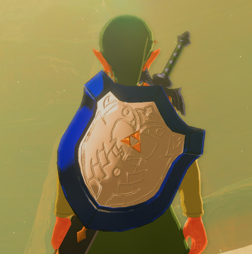 Wind Waker Mirror Shield [The Legend of Zelda Breath of the Wild (WiiU