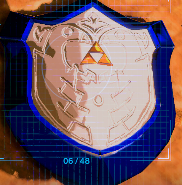 Wind Waker Mirror Shield [The Legend of Zelda Breath of the Wild (WiiU