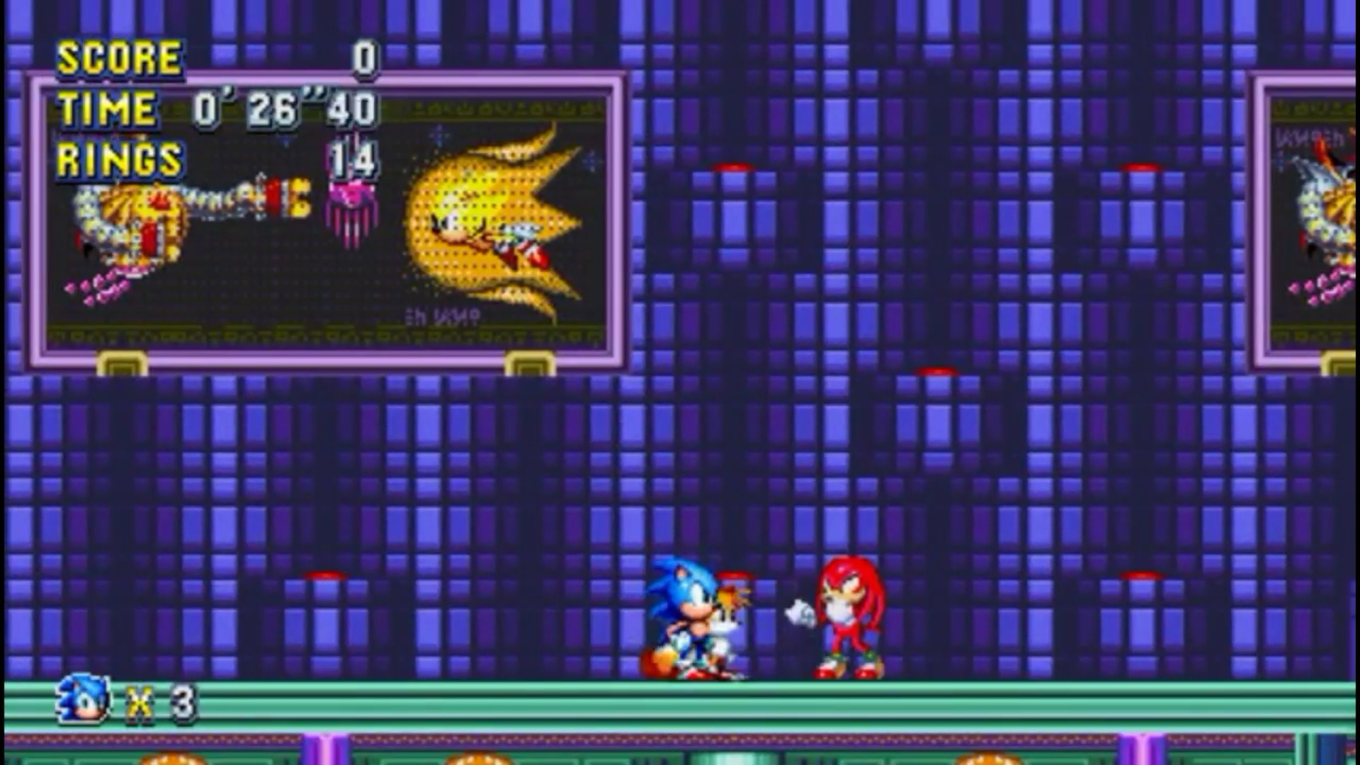 Sonic and knuckles карта