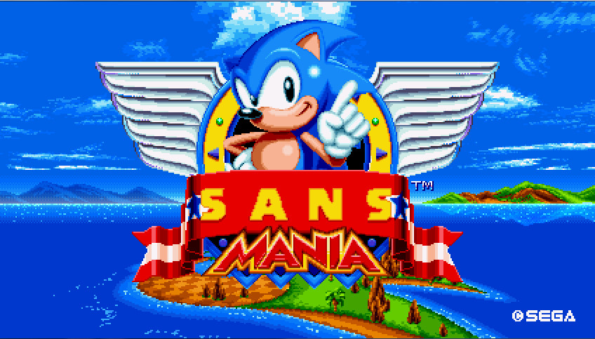 Sans Mania [Sonic Mania] [Mods]