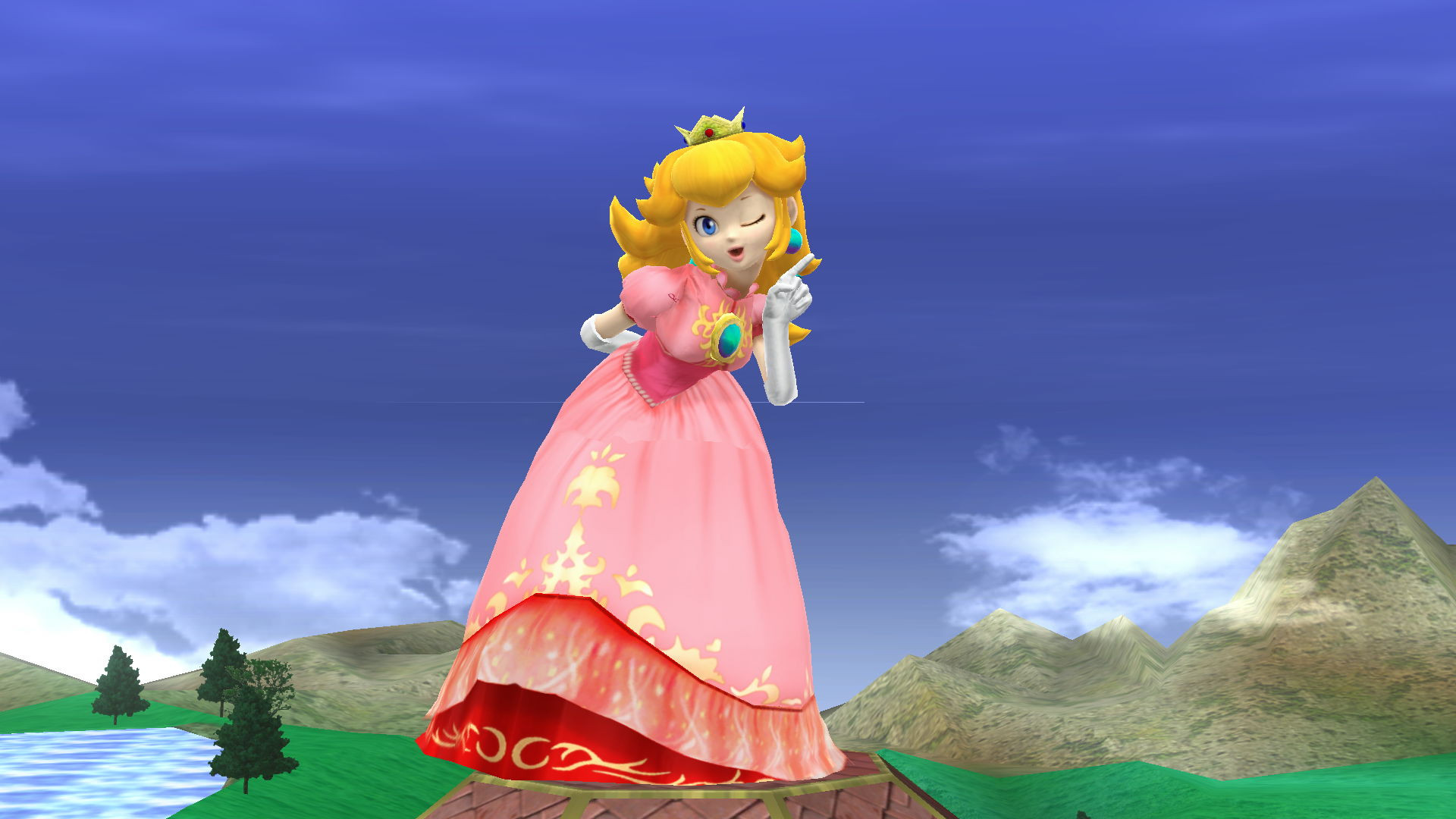 Melee Peach Mod for Super Smash Bros. (Wii U) | SSB4U Mods