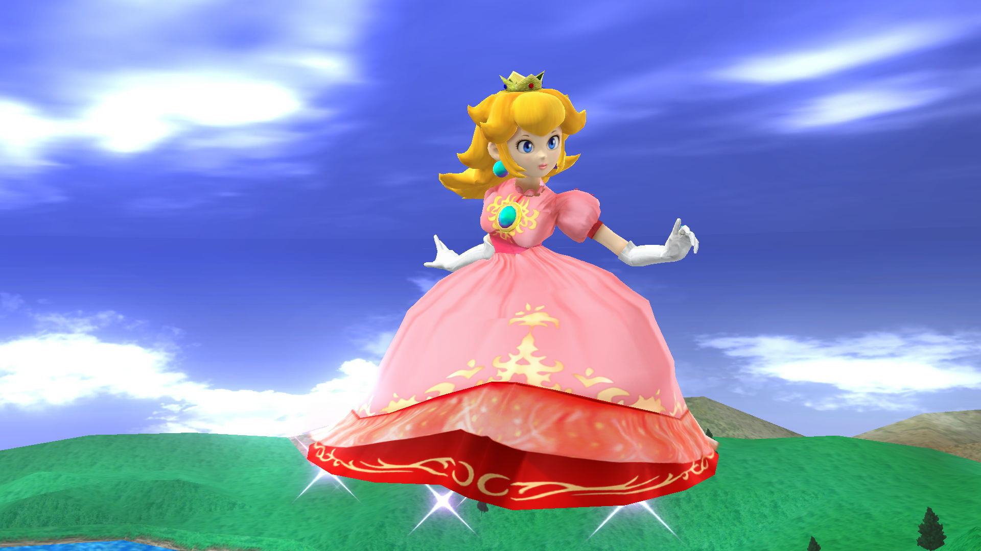 Melee Peach Mod for Super Smash Bros. (Wii U) | SSB4U Mods
