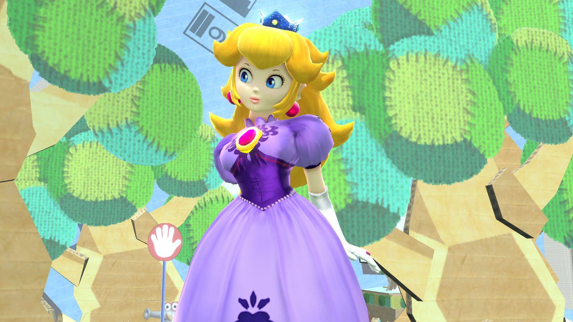 Melee Peach [Super Smash Bros. (Wii U)] [Mods]