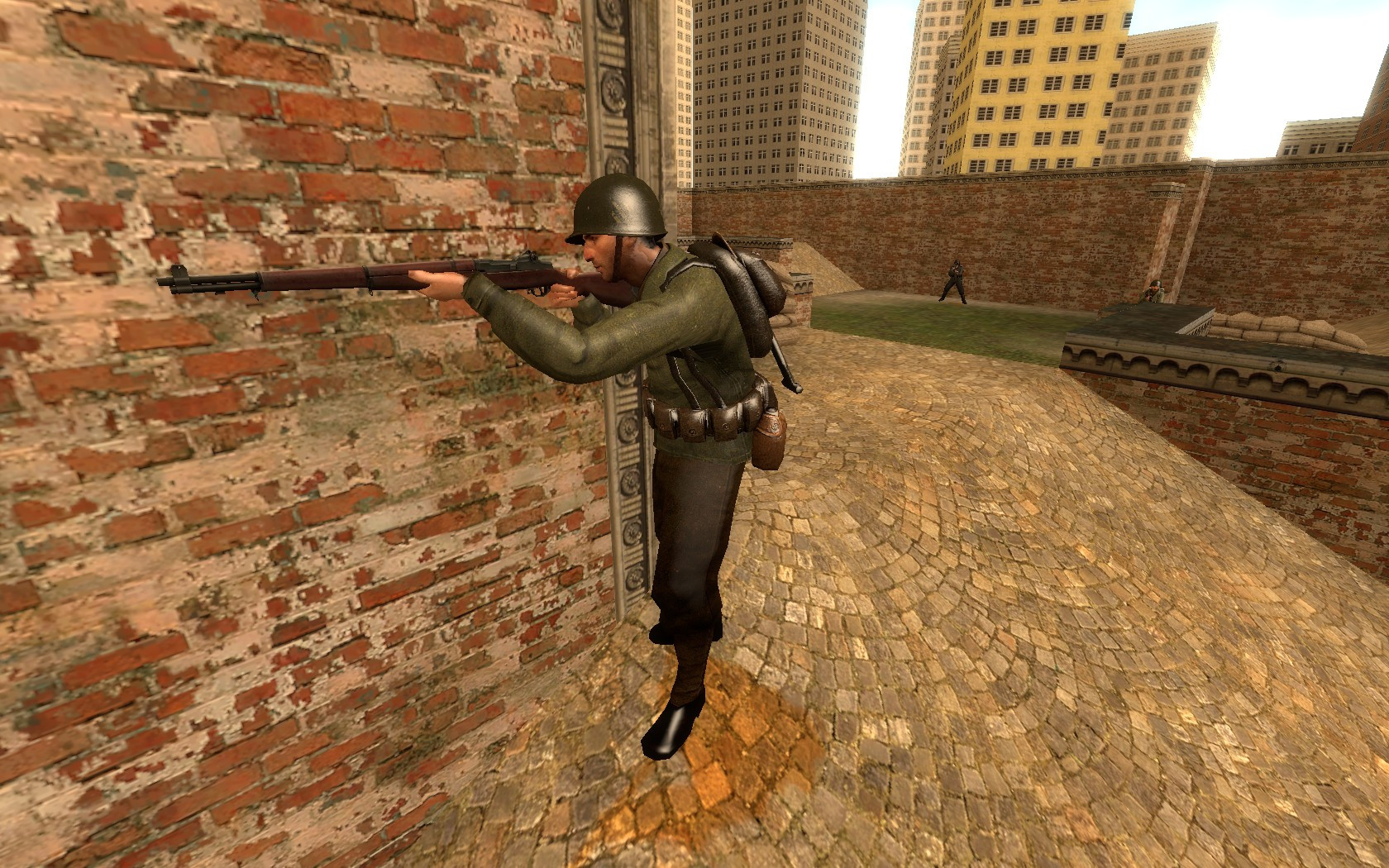 Hi-Resolution US Soldier; Player Model, Hands and [Day of Defeat ...