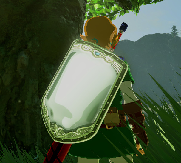 Link's Awakening Mirror Shield [The Legend of Zelda Breath of the Wild