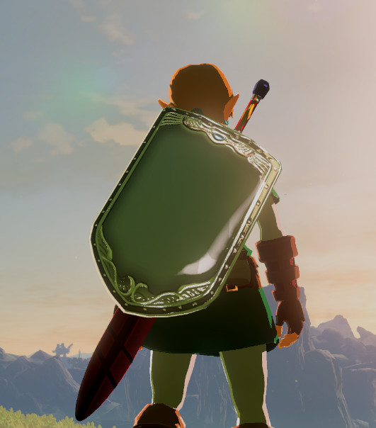 Link's Awakening Mirror Shield [The Legend of Zelda Breath of the Wild