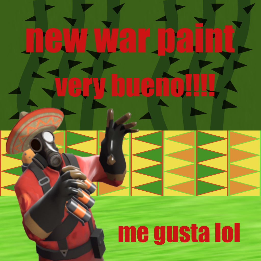 Cactus War Paint