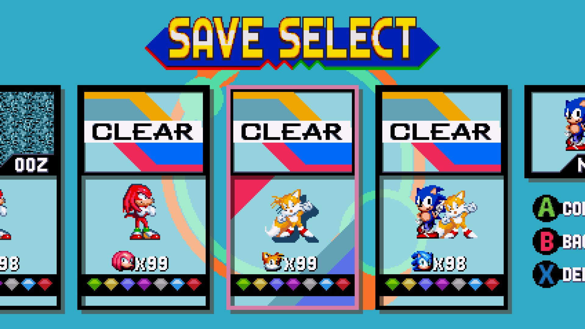 Sonic 1 2 3 Cd Menu Icons [sonic Mania] [mods] 323