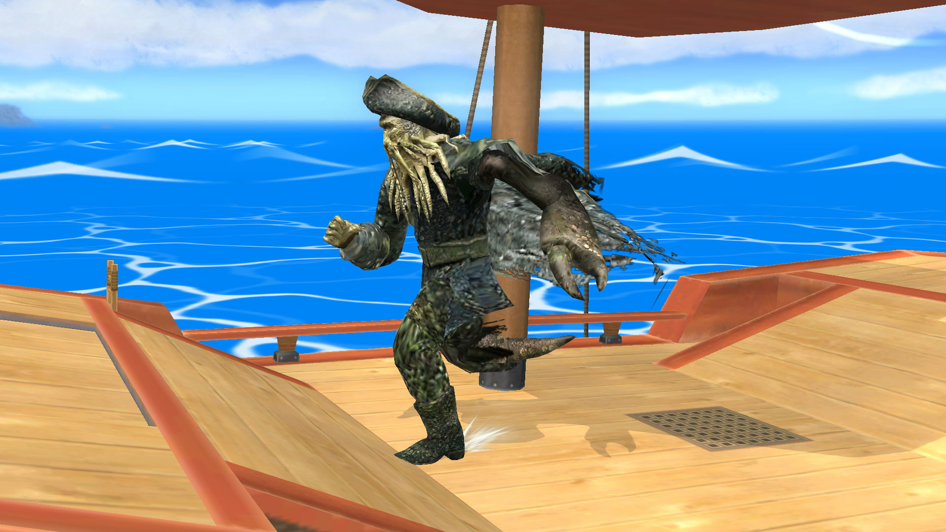 Davy Jones [Super Smash Bros. (Wii U)] [Mods]