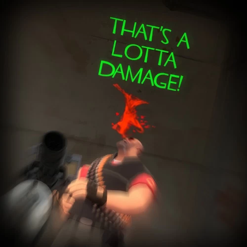 That's A Lotta Damage! Crit Text