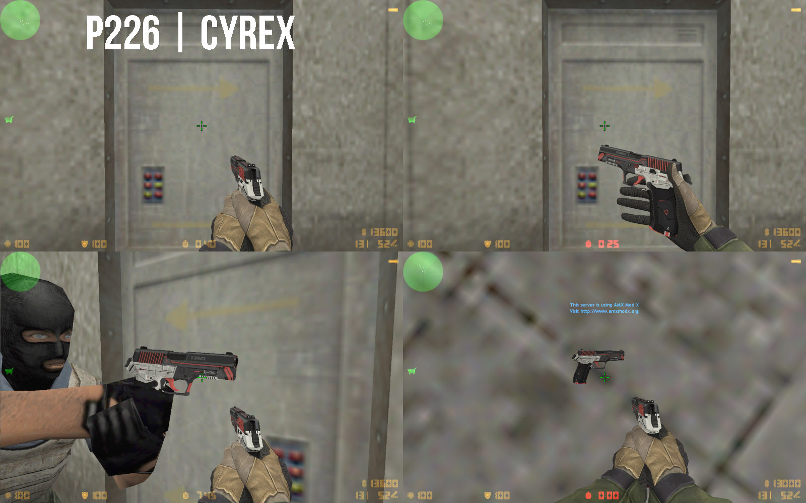 Sig P226 | Cyrex / Cartel (CSGO anims) Mod for Counter-Strike 1.6 | CS1 ...