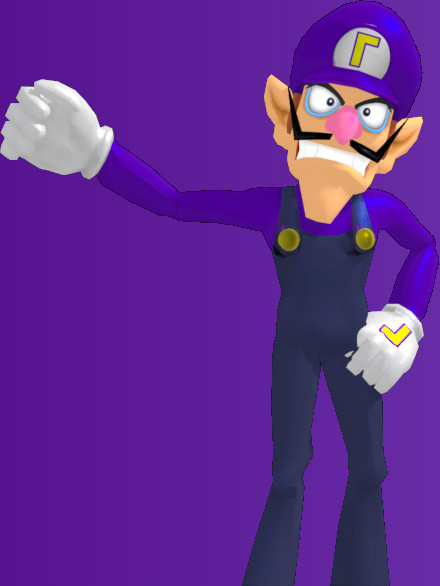 Waluigi [Super Smash Bros. (3DS)] [Mods]