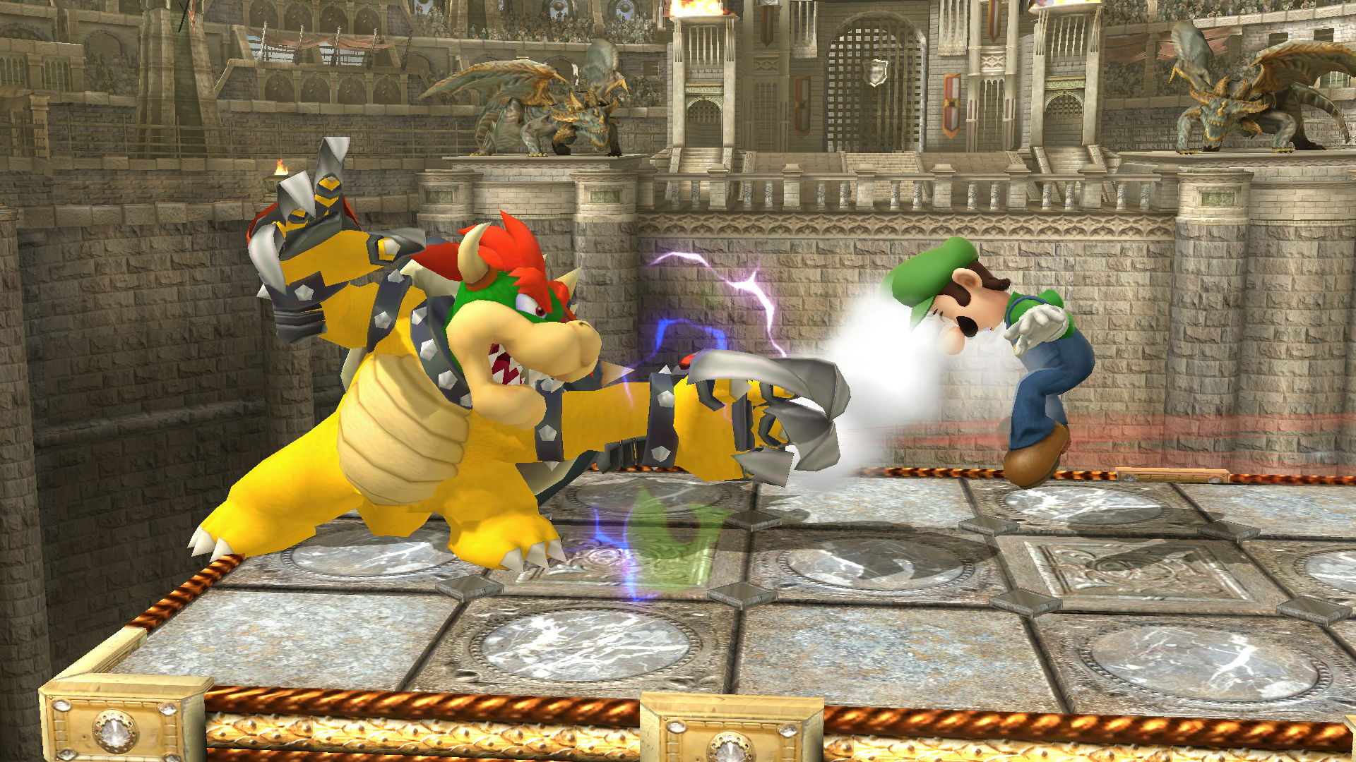 Bowser Mario Strikers Charged (Wii model) [Super Smash Bros. (Wii U)] [Mods]