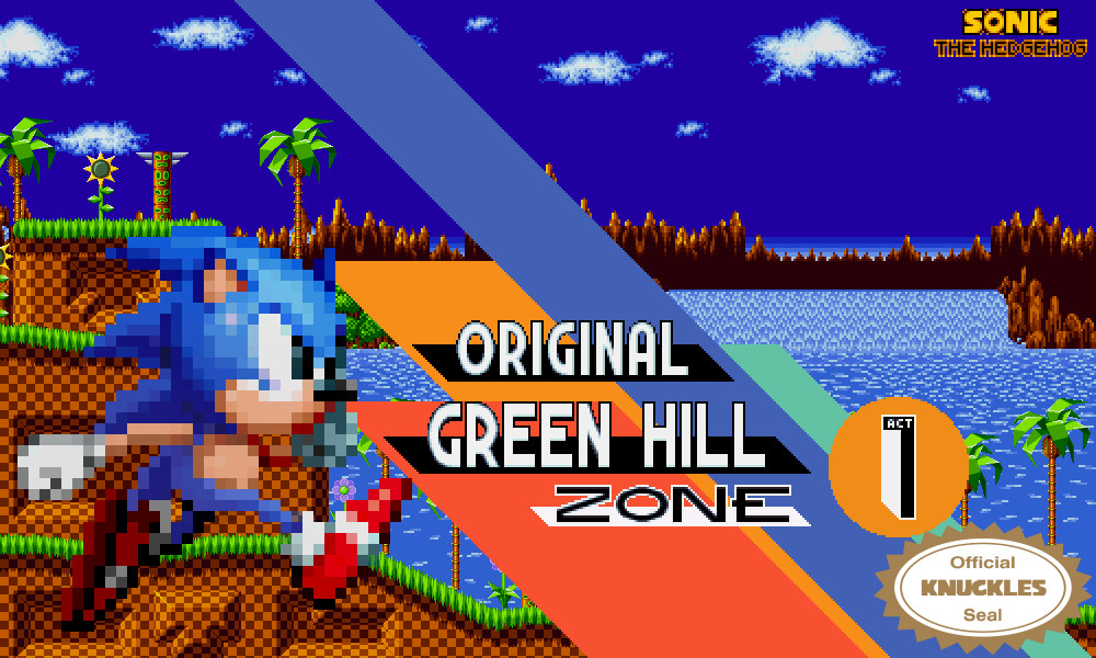 Original Green Hill Act 1 Sonic Mania Mods