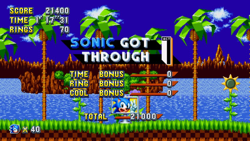 Zone: 0 > Sonic 1 > Green Hill Zone