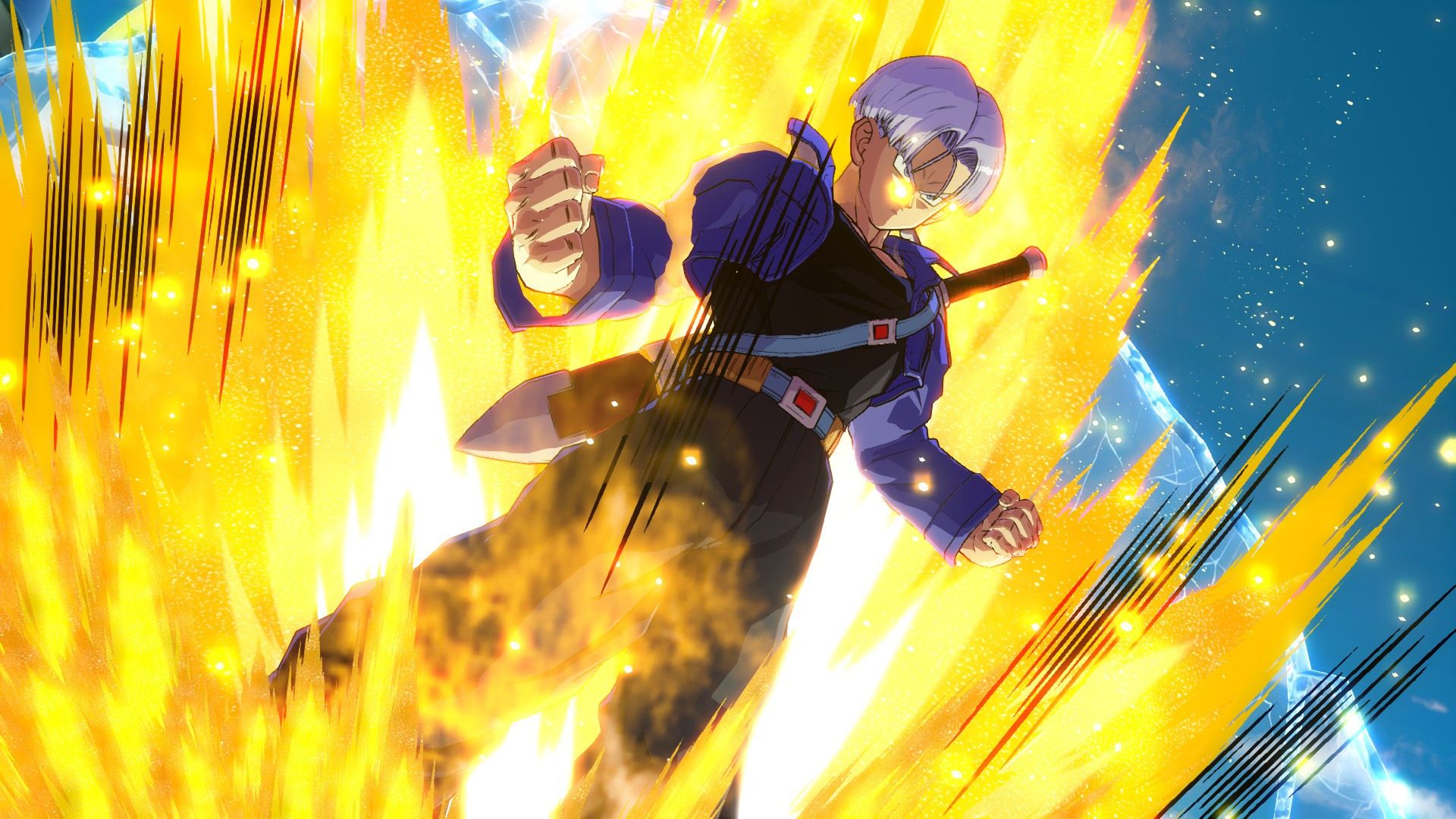 FUTURE TRUNKS WEARING HIS SAIYAN ARMOR  Dragon Ball FighterZ Mod [PC - HD]  